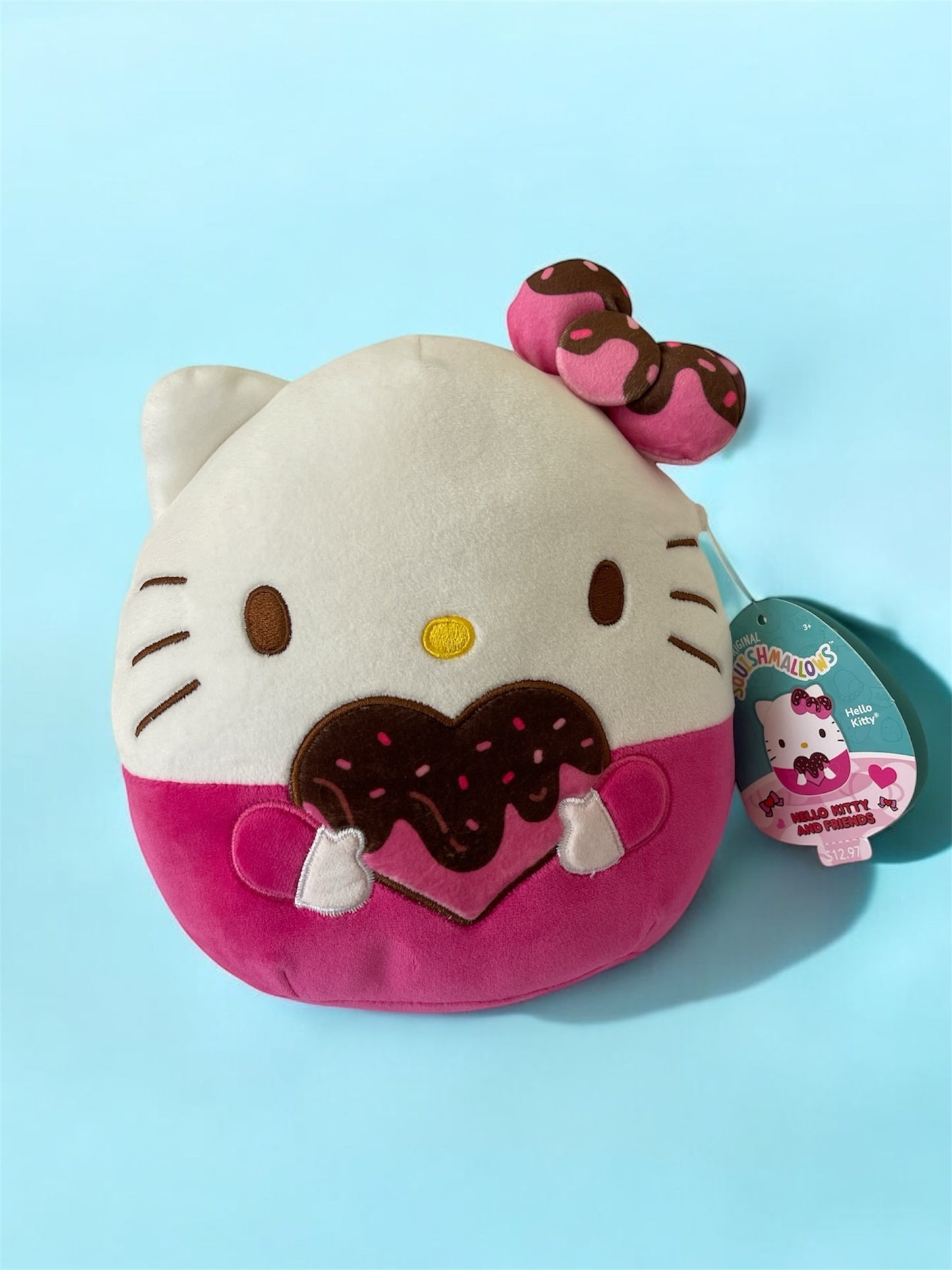 hello kitty squishmallow (valentine's day edition)- original sanrio