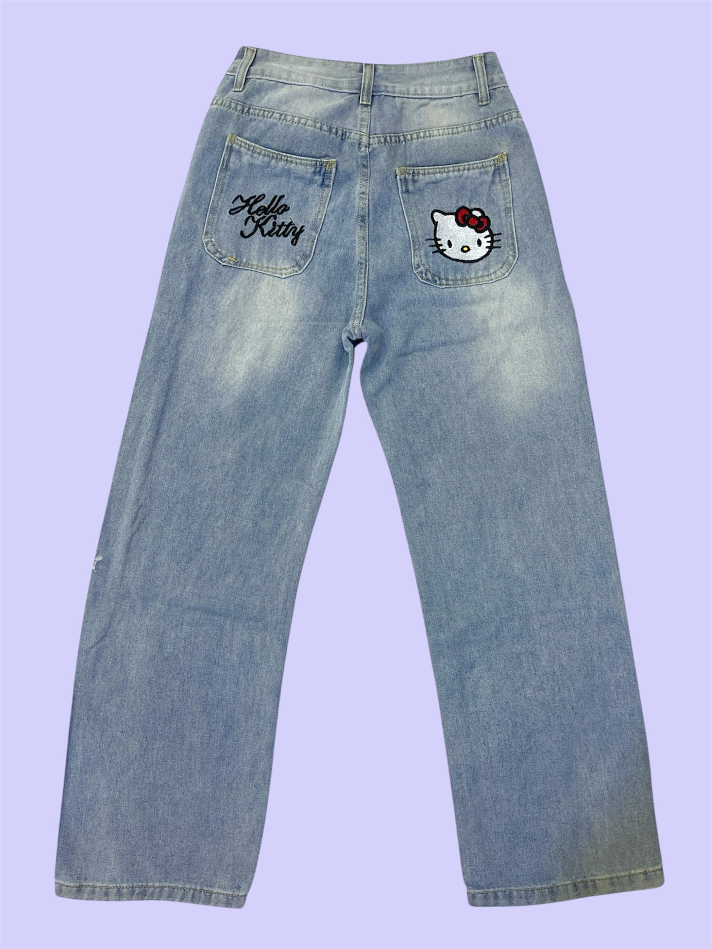 hello kitty blue jeans