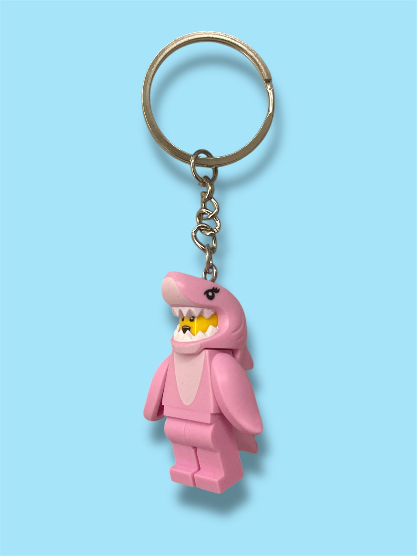 matching shark keychains ( 2 pcs)