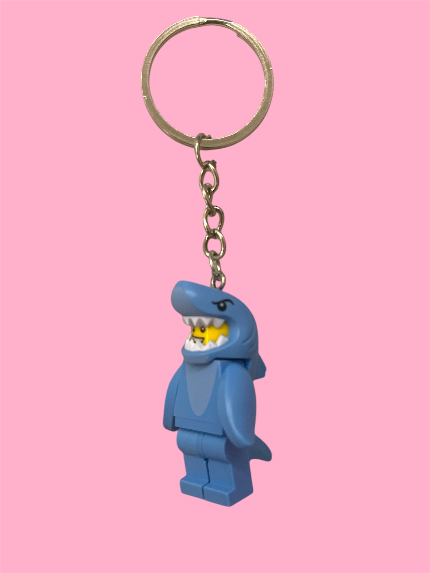 matching shark keychains ( 2 pcs)